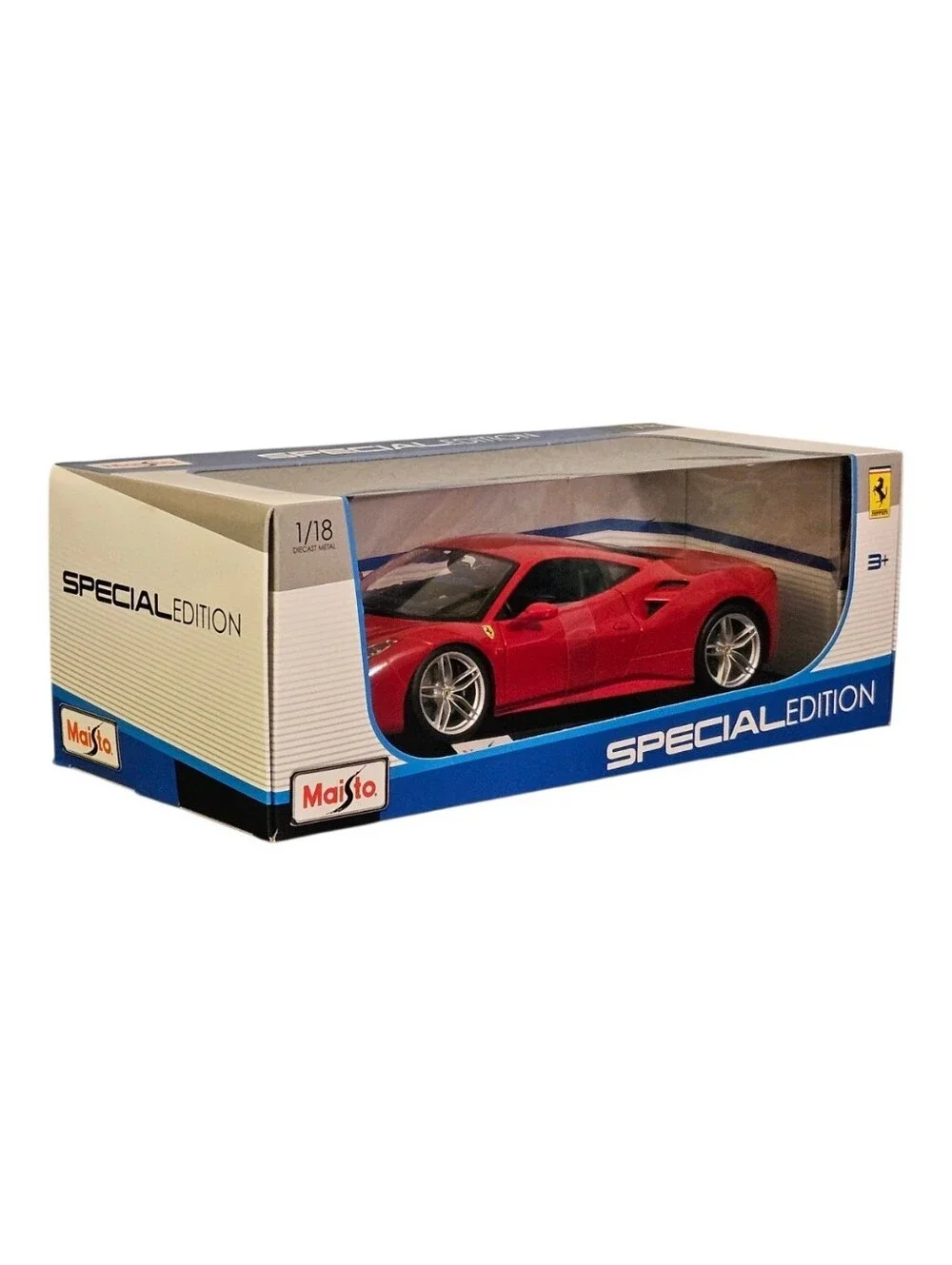 Maisto Ferrari 488 GTB Special Edition 1:18 Diecast Red